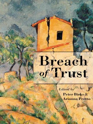 cover image of Breach of Trust